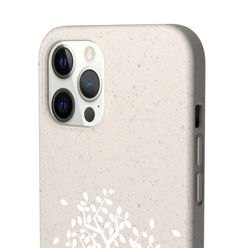 Biodegradable iPhone Case with Delta Lemur Tree Design