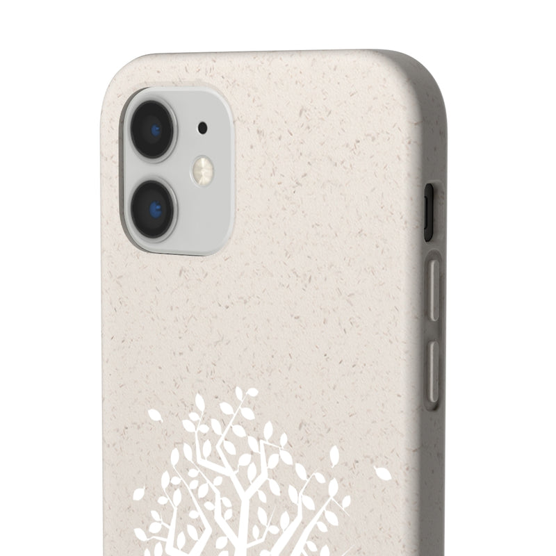 Biodegradable iPhone Case with Delta Lemur Tree Design