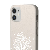 Biodegradable iPhone Case with Delta Lemur Tree Design