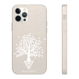 Biodegradable iPhone Case with Delta Lemur Tree Design