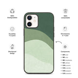 Rolling Hills Biodegradable iPhone case - Delta Lemur