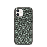 Delta Lemur Light Green Pattern Biodegradable iPhone Case - Delta Lemur