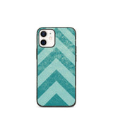 Ice Chevrons Biodegradable iPhone Case - Delta Lemur