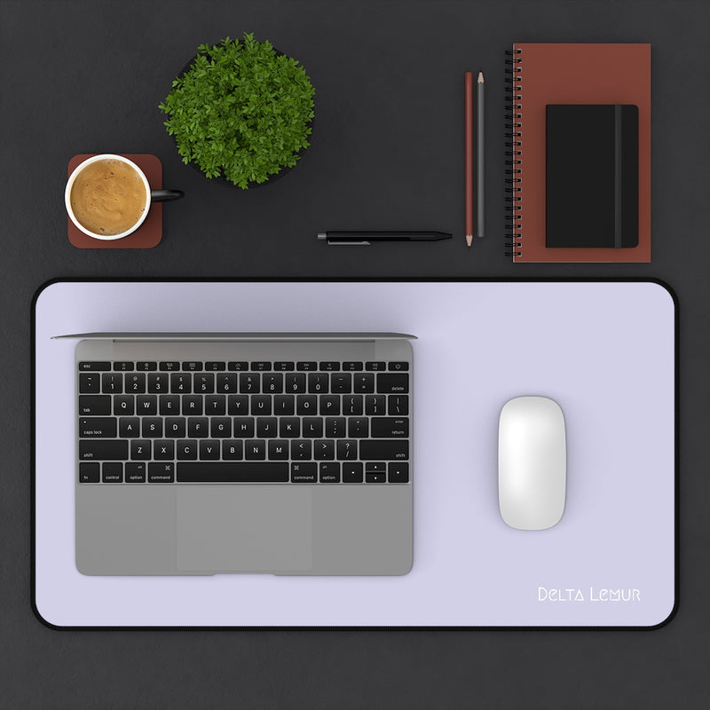 Large Office Desk Mat in Purple