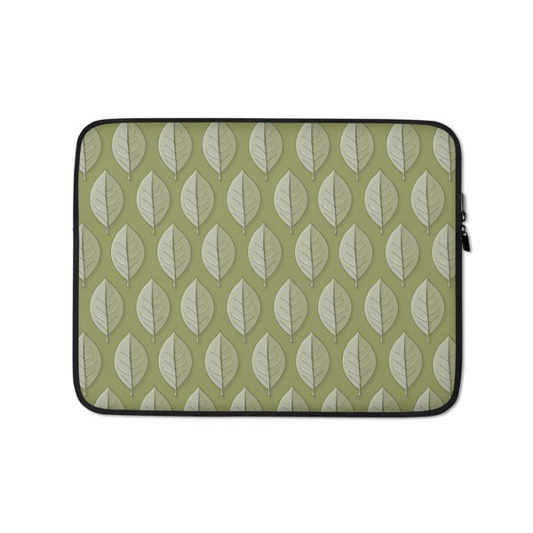 Leaf Illustration Laptop Sleeve - Delta Lemur